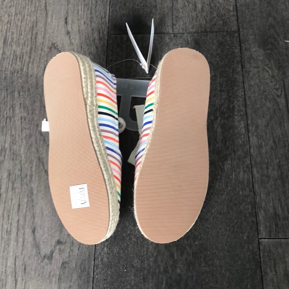 Gymboree rainbow girl’s espadrilles - Picture 6 of 8